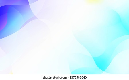 Abstract Background With Dynamic Effect. Gradient Blurred Abstract Background. For Wallpaper, Background, Print. Vector Illustration