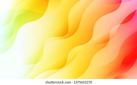Abstract Background With Dynamic Effect. Gradient Blurred Abstract Background. For Wallpaper, Background, Print. Vector Illustration