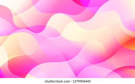 Abstract Background With Dynamic Effect. Gradient Blurred Abstract Background. For Wallpaper, Background, Print. Vector Illustration