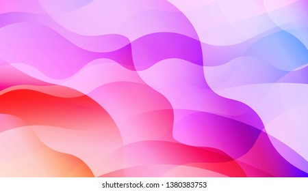 Abstract Background With Dynamic Effect. Gradient Blurred Abstract Background. For Wallpaper, Background, Print. Vector Illustration