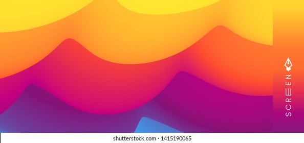 Abstract background with dynamic effect. Modern pattern. Vector illustration for design. 