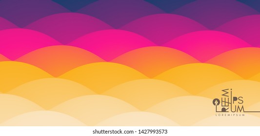 Abstract background with dynamic effect. Modern pattern. Vector illustration for design. 