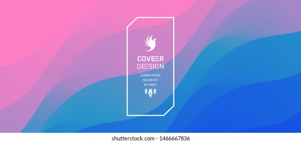 Abstract background with dynamic effect. Modern pattern. Vector illustration for design. 