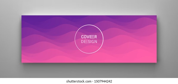Abstract background with dynamic effect. Modern pattern. Vector illustration for design. 