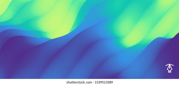 Abstract background with dynamic effect. Modern pattern. Vector illustration for design. 