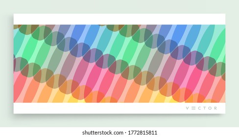 Abstract background with dynamic effect. Modern screen design for mobile app and web. 3d vector illustration for brochure, banner, flyer or presentation.