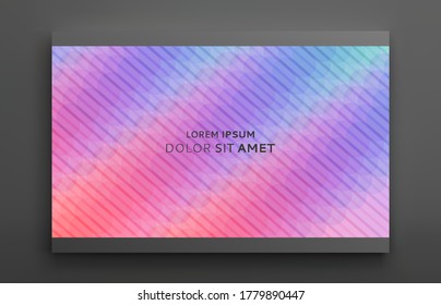 Abstract background with dynamic effect. Modern screen design for mobile app and web. 3d vector illustration for brochure, banner, flyer or presentation.