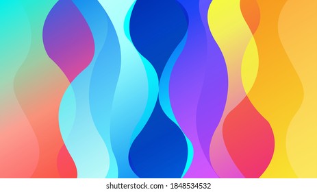 Abstract background with dynamic effect. Modern pattern Suitable For Wallpaper, Banner, Background, Card, Book Illustration, landing page, gift, cover, flyer, report, bussiness, social media