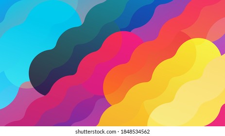 Abstract background with dynamic effect. Modern pattern Suitable For Wallpaper, Banner, Background, Card, Book Illustration, landing page, gift, cover, flyer, report, bussiness, social media