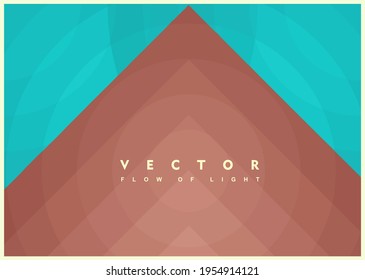 Abstract background with dynamic effect. Modern screen design for mobile app and web. 3d vector illustration for brochure, banner, flyer or presentation