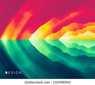 Abstract background with dynamic effect. Motion vector Illustration.
Trendy gradients. Can be used for advertising, marketing, presentation.