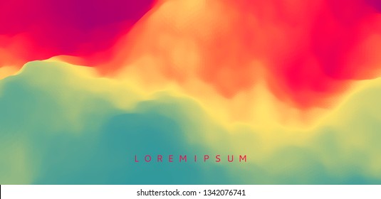 Abstract background with dynamic effect. Motion vector Illustration.
Trendy gradients. Can be used for advertising, marketing, presentation.