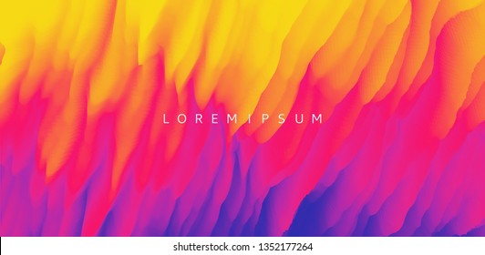 Abstract background with dynamic effect. Motion vector Illustration.
Trendy gradients. Can be used for advertising, marketing, presentation.