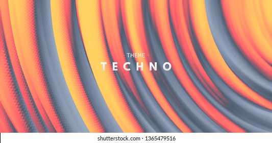 Abstract background with dynamic effect. Motion vector Illustration. Trendy gradients. Can be used for advertising, marketing, presentation.