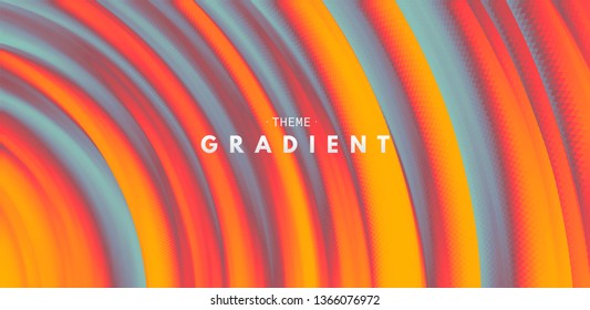 Abstract background with dynamic effect. Motion vector Illustration. Trendy gradients. Can be used for advertising, marketing, presentation.