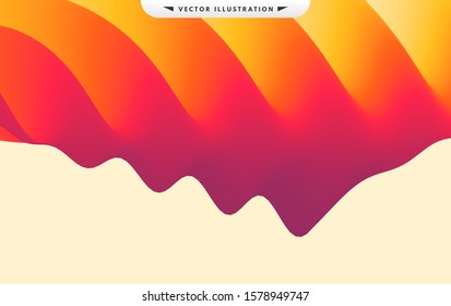 Abstract background with dynamic effect. Motion vector Illustration.
Trendy gradients. Can be used for advertising, marketing, presentation.