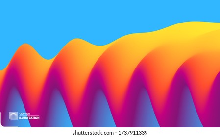 Abstract background with dynamic effect. Motion vector Illustration.
Trendy gradients. Can be used for advertising, marketing, presentation.