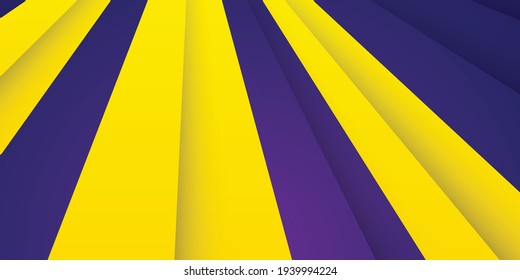 Abstract background with dynamic effect. Motion vector Illustration. Trendy yellow and dark purple gradients. Can be used for advertising, marketing, presentation