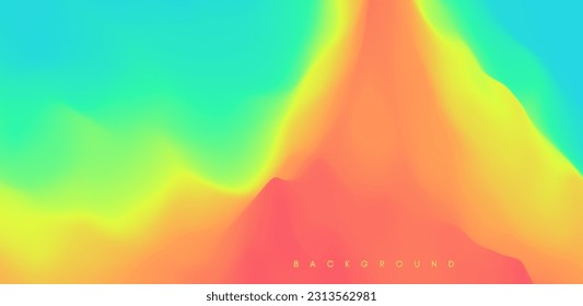 Abstract background with dynamic effect. Motion vector Illustration. Trendy gradients. Can be used for advertising, marketing, presentation.