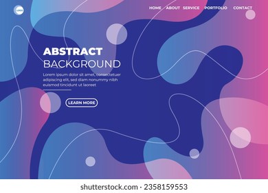 Abstract background with dynamic effect. Motion vector Illustration. Trendy gradients