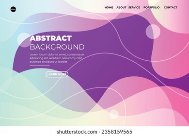 Abstract background with dynamic effect. Motion vector Illustration. Trendy gradients
