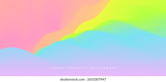 Abstract background with dynamic effect. Motion vector Illustration.
Trendy gradients. Can be used for advertising, marketing, presentation.