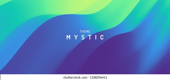 Abstract background with dynamic effect. Mystic vector Illustration.
Trendy gradients. Can be used for advertising, marketing, presentation.