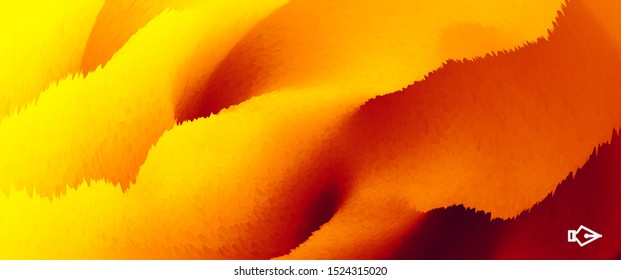 Abstract background with dynamic effect. Optical illusion of distortion of space. Modern pattern. 3d vector illustration for design. 