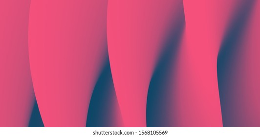 Abstract background with dynamic effect. Optical illusion of distortion of space. Modern pattern. 3d vector illustration for design. 