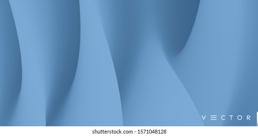Abstract background with dynamic effect. Optical illusion of distortion of space. Modern pattern. 3d vector illustration for design. 