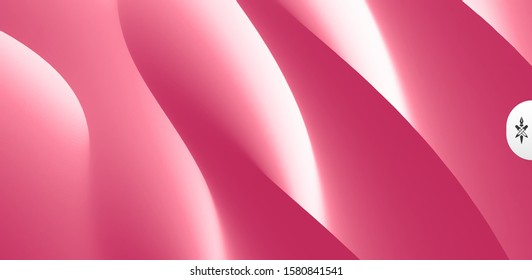 Abstract background with dynamic effect. Optical illusion of distortion of space. Modern pattern. 3d vector illustration for design. 