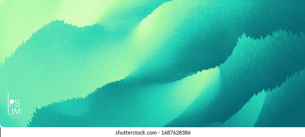 Abstract background with dynamic effect. Optical illusion of distortion of space. Modern pattern. 3d vector illustration for design. 