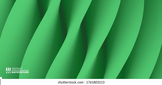Abstract background with dynamic effect. Optical illusion of distortion of space. Modern pattern. 3d vector illustration for design. 