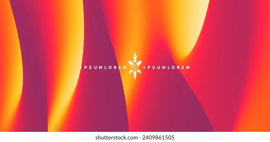 Abstract background with dynamic effect. Optical illusion of distortion of space. Modern pattern. 3d vector illustration for design. 