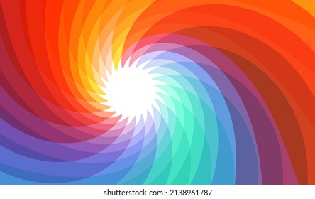 Abstract background with dynamic effect. Rotation and swirling movement. Modern screen design for mobile app and web. 3d motion vector Illustration for advertising, marketing or presentation.