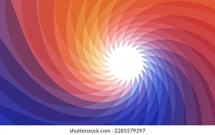 Abstract background with dynamic effect. Rotation and swirling movement. Modern screen design for mobile app and web. 3d motion vector Illustration for advertising, marketing or presentation.