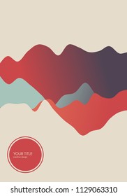 Abstract background with dynamic effect. Technology style. 3D Vector Illustration.