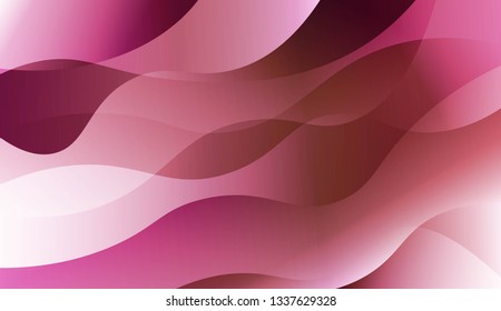 Abstract Background With Dynamic Effect. For Template Cell Phone Backgrounds. Vector Illustration with Color Gradient.