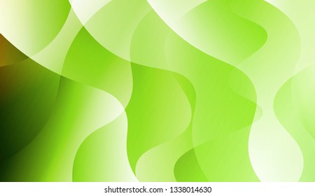 Abstract Background With Dynamic Effect. For Template Cell Phone Backgrounds. Vector Illustration with Color Gradient.