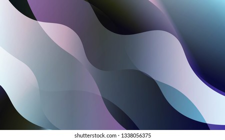 Abstract Background With Dynamic Effect. For Template Cell Phone Backgrounds. Vector Illustration with Color Gradient.