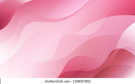 Abstract Background With Dynamic Effect. For Template Cell Phone Backgrounds. Vector Illustration with Color Gradient.