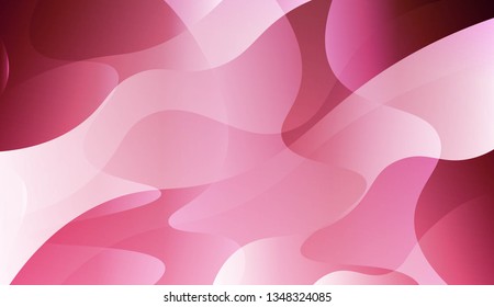 Abstract Background With Dynamic Effect. For Template Cell Phone Backgrounds. Vector Illustration with Color Gradient.