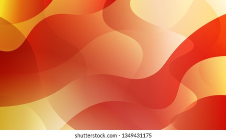 Abstract Background With Dynamic Effect. For Template Cell Phone Backgrounds. Vector Illustration with Color Gradient