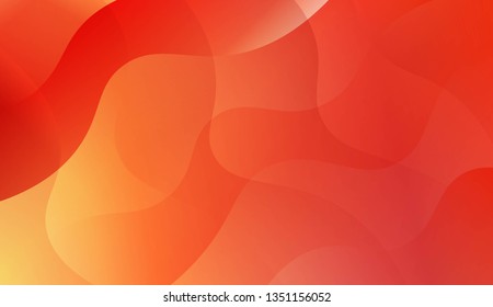 Abstract Background With Dynamic Effect. For Template Cell Phone Backgrounds. Vector Illustration with Color Gradient