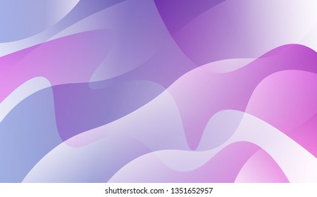 Abstract Background With Dynamic Effect. For Template Cell Phone Backgrounds. Vector Illustration with Color Gradient
