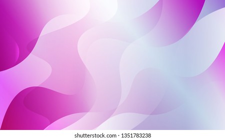 Abstract Background With Dynamic Effect. For Template Cell Phone Backgrounds. Vector Illustration with Color Gradient