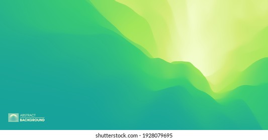 Abstract background with dynamic effect. Trendy gradients. 3D vector Illustration for advertising, marketing or presentation.