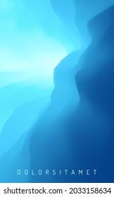 Abstract background with dynamic effect. Trendy gradients. 3D vector Illustration for advertising, marketing or presentation.