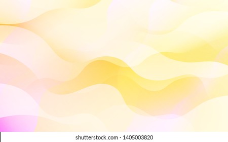 Abstract Background With Dynamic Effect. Vector Illustration with Color Gradient