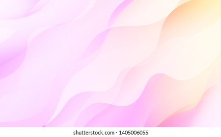 Abstract Background With Dynamic Effect. Vector Illustration with Color Gradient